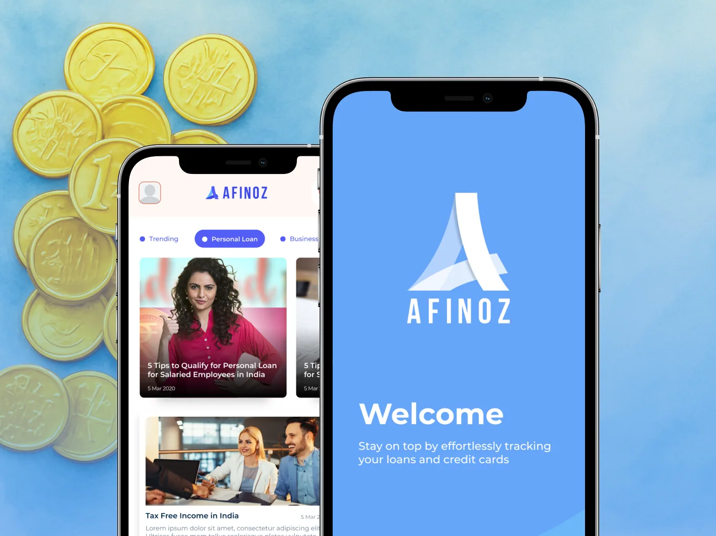 Afinoz Lending Platform showcase
