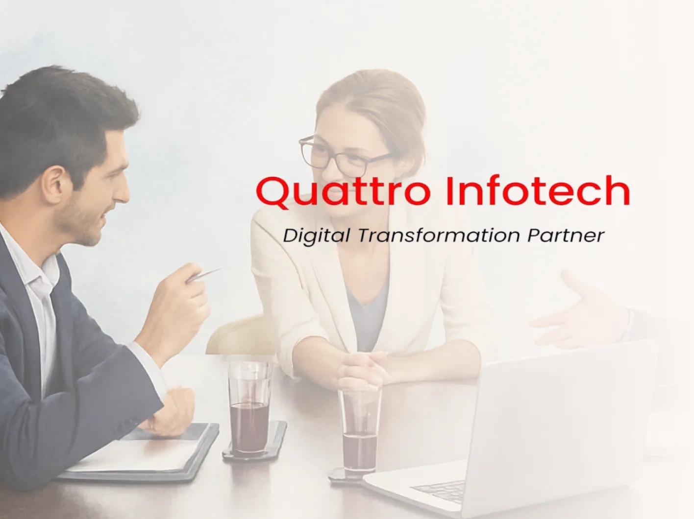 Quattro Infotech Corporate Website showcase